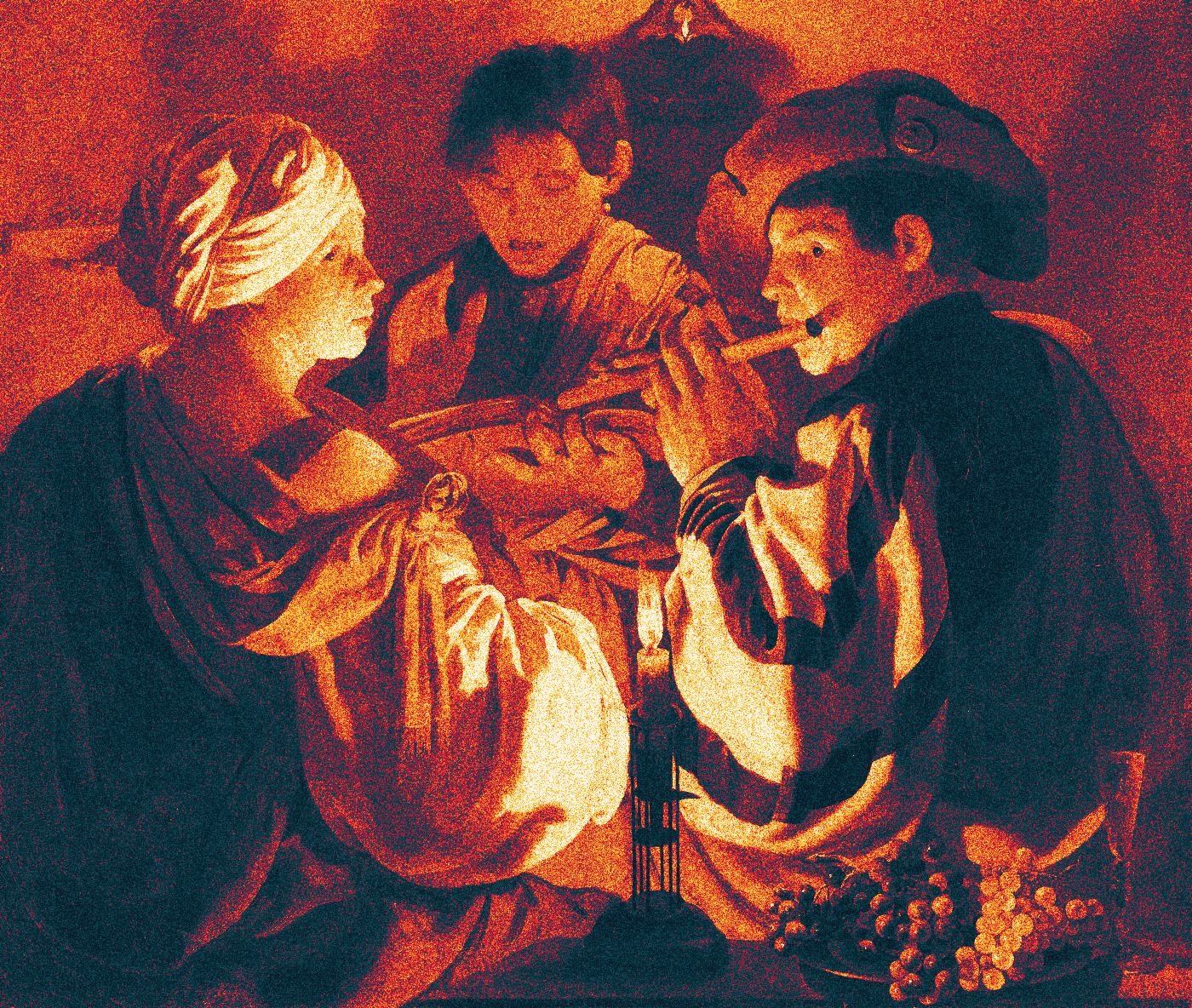 Hendrick ter Brugghen, Musical company by candlelight