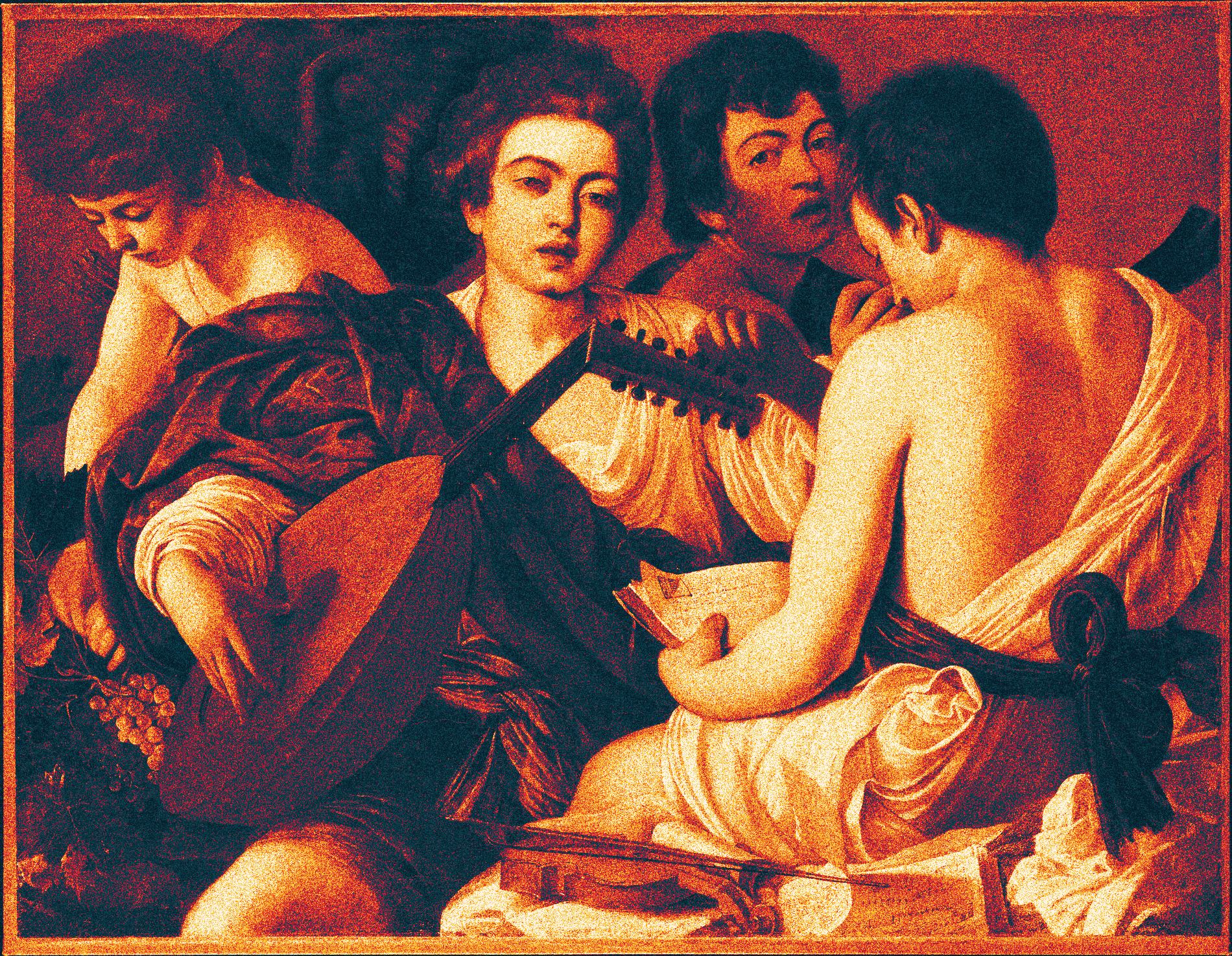 Caravaggio, The Musicians, 1597